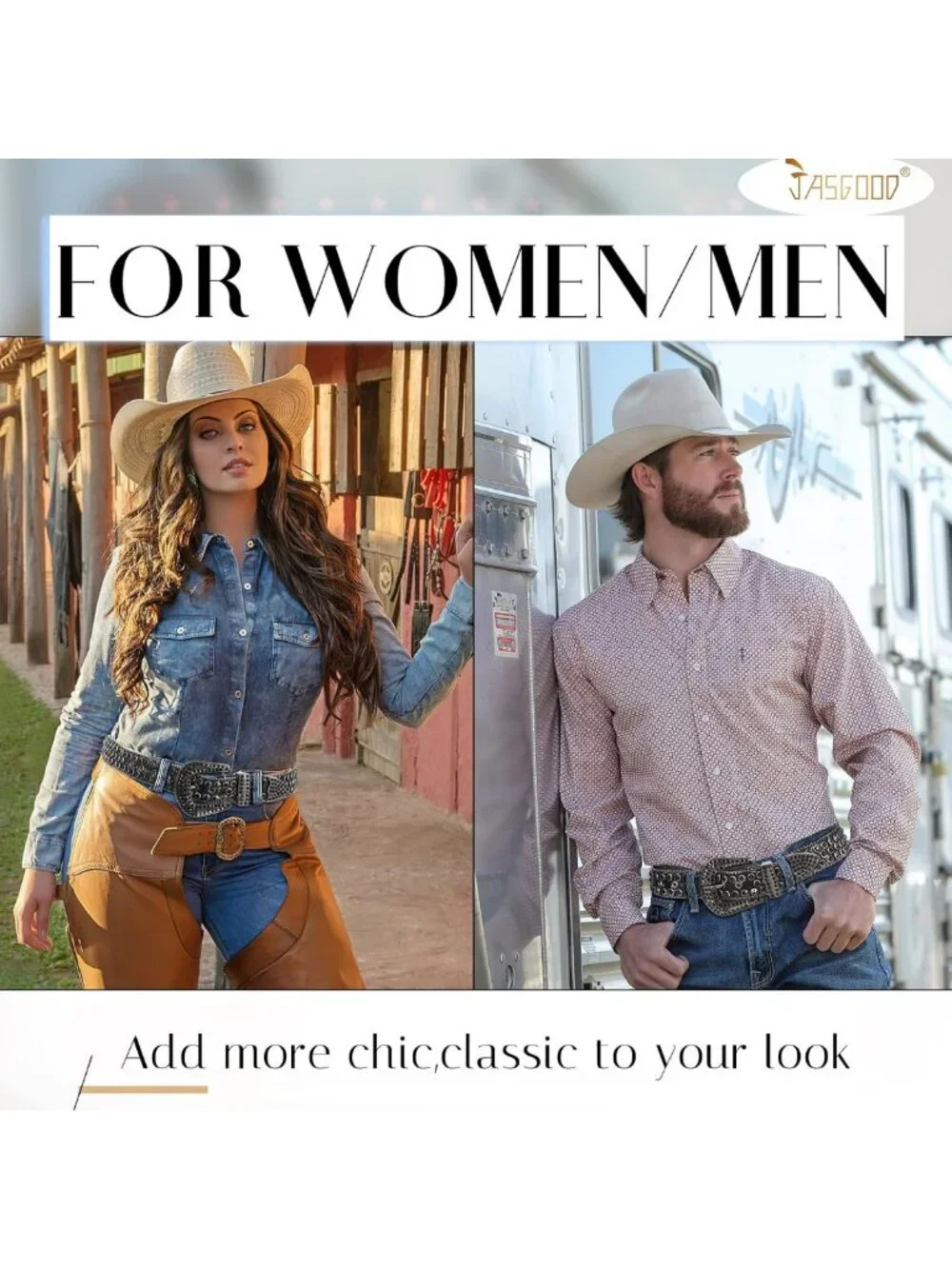 Bling Rhinestone Western Cowgirl Belt | Studded Leather Diamond Waist Belt for
